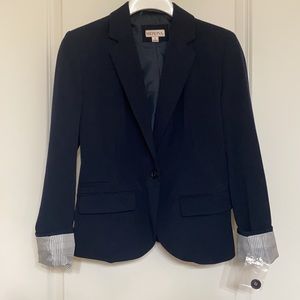 NWOT Navy Blazer Suit Jacket! Size 8!